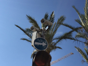 يافا: البلدية تنصب كاميرات لرصد وتحرير مخالفات للسائقين في ميدان الساعة بالمدينة